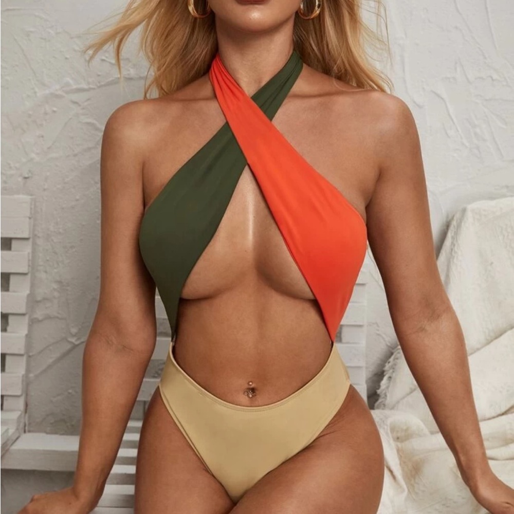 Front Wrap One Piece